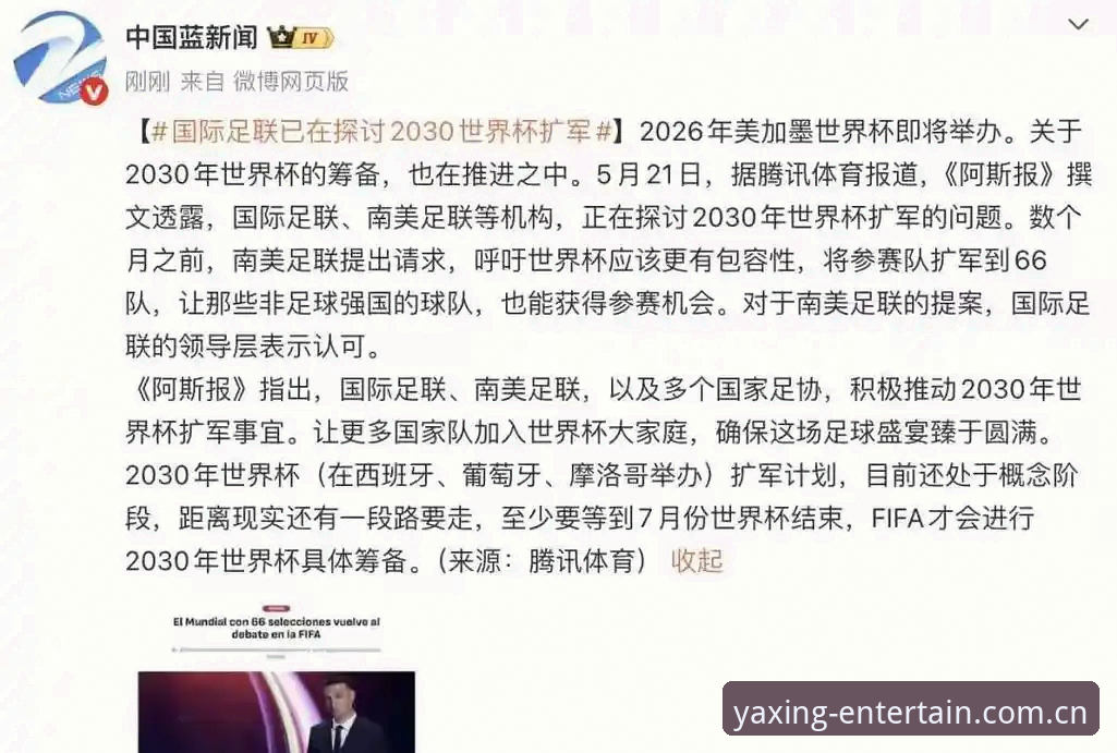 亚星娱乐正版入口iOS版 揭秘世界杯66队扩军计划:中国男足重返世界舞台背后的真相